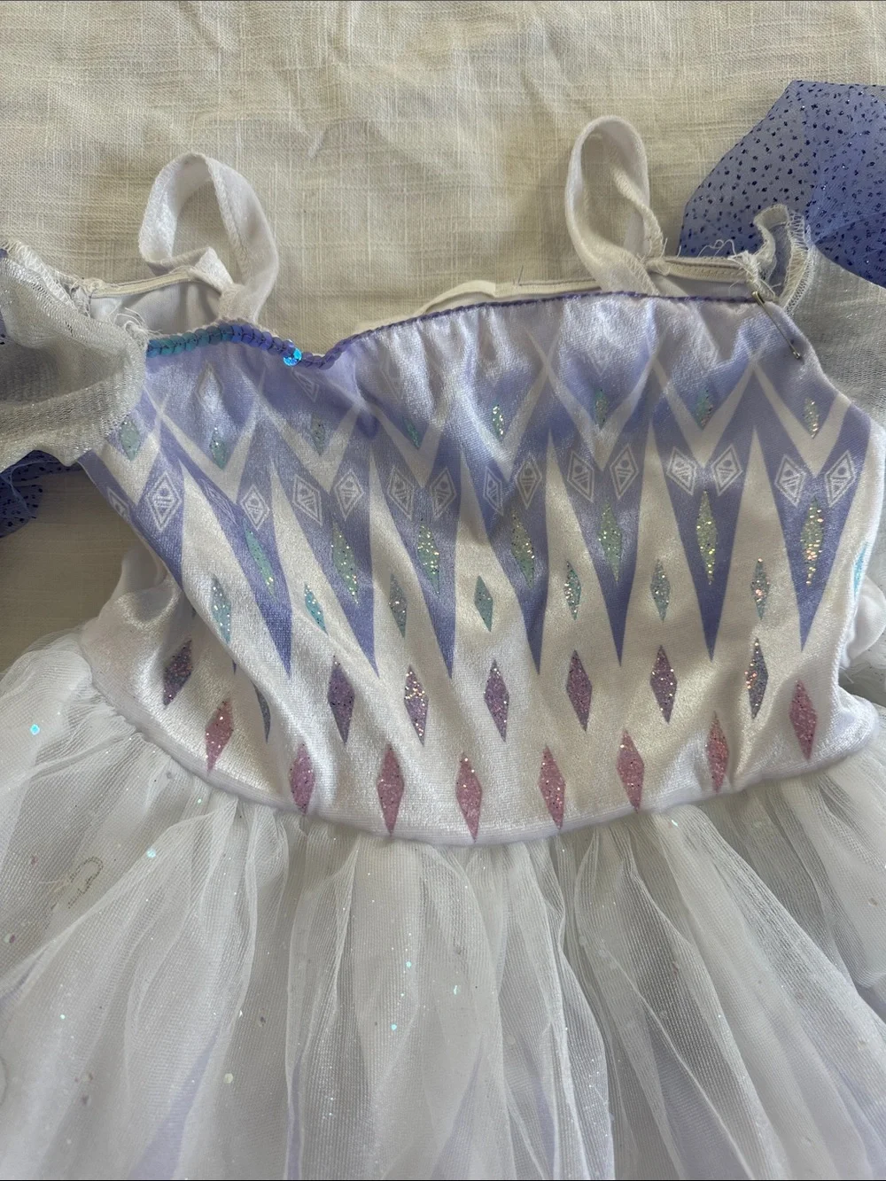 Kids Purple and White Princess Costume Dress - Brand